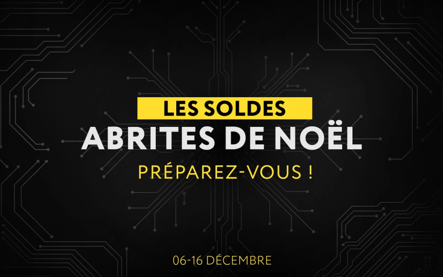 LES SOLDES ABRITES DE NOËL ARRIVENT BIENTOT !