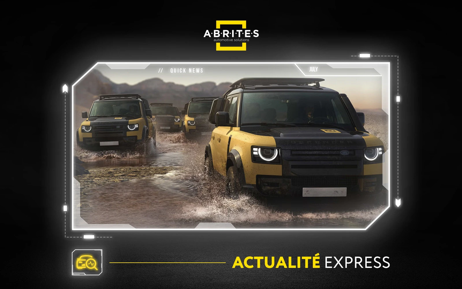 Les diagnostics ABRITES pour Jaguar, Land Rover et Chery sont désormais intégrés dans le logiciel ABRITES Online