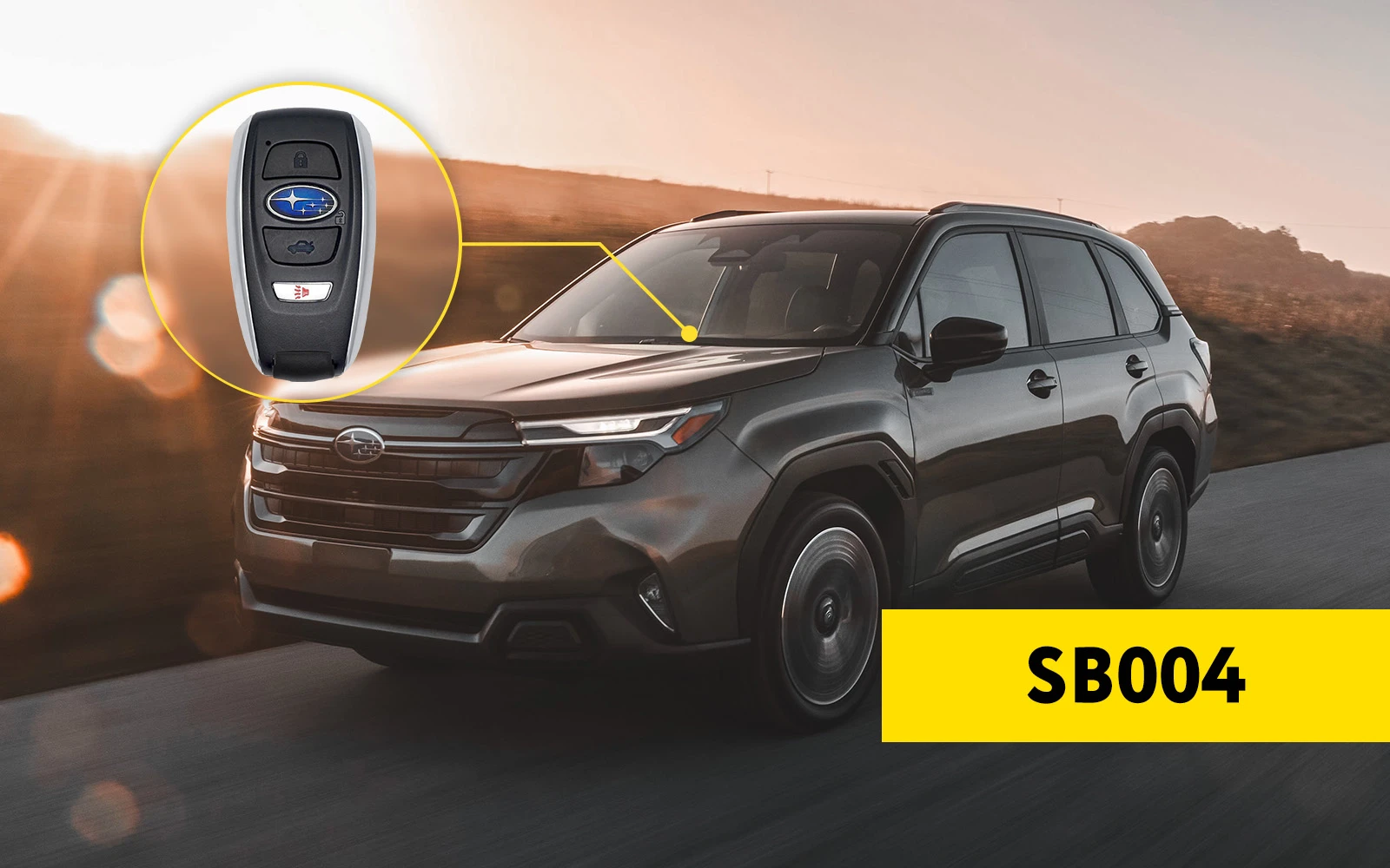 Nouvelle licence SB004 : Alarm OFF et programmation de clés pour les véhicules Subaru MY 2021–2026