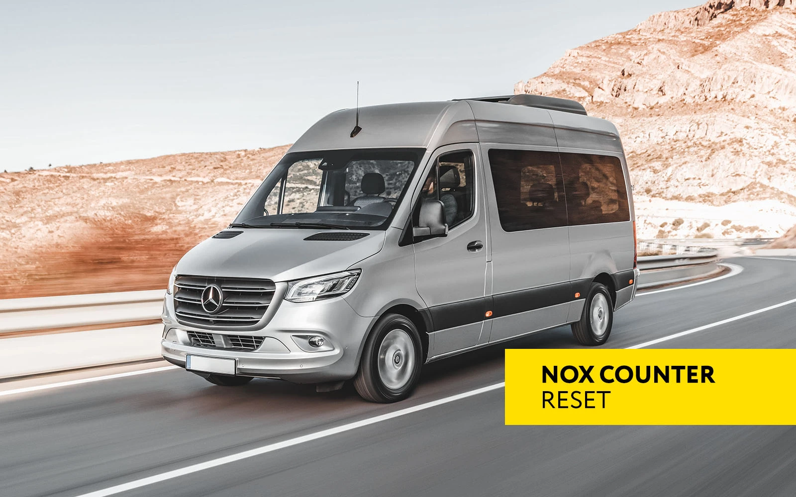 Réinitialisation du compteur de limitation NOx pour les véhicules utilitaires Mercedes-Benz dans la prochaine mise à jour !