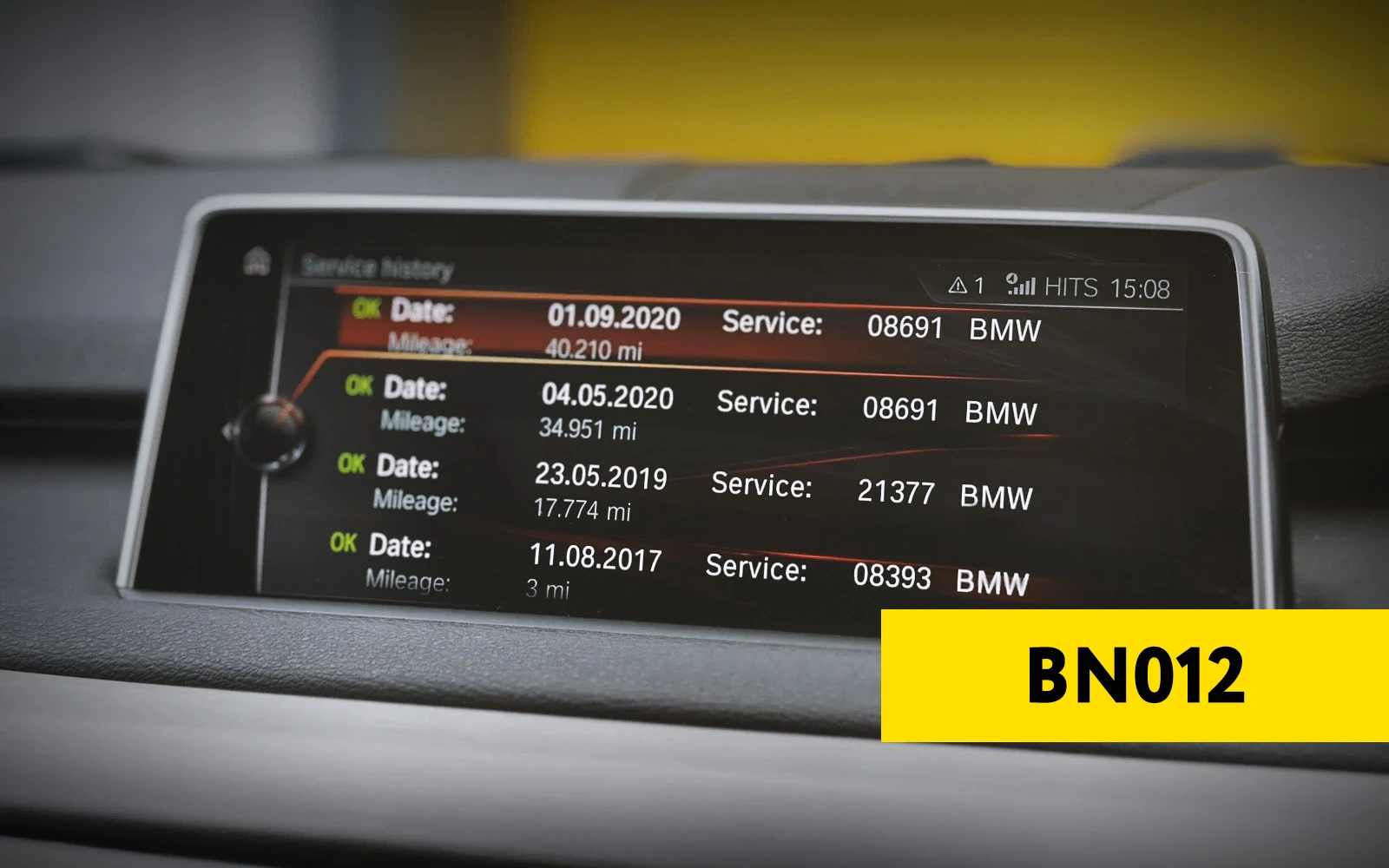 Bientôt disponible pour les véhicules BMW des séries F et G : Accès et modification de l’historique d’entretien ...
