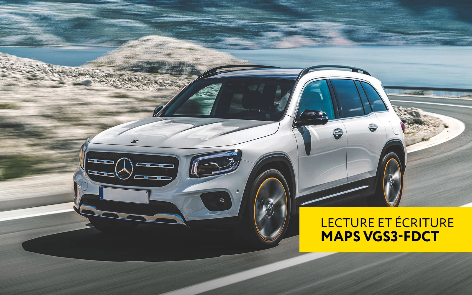 Lecture et écriture des données Maps VGS3-FDCT (Boîte de vitesses à 8 rapports) pour les véhicules Mercedes-Benz ...
