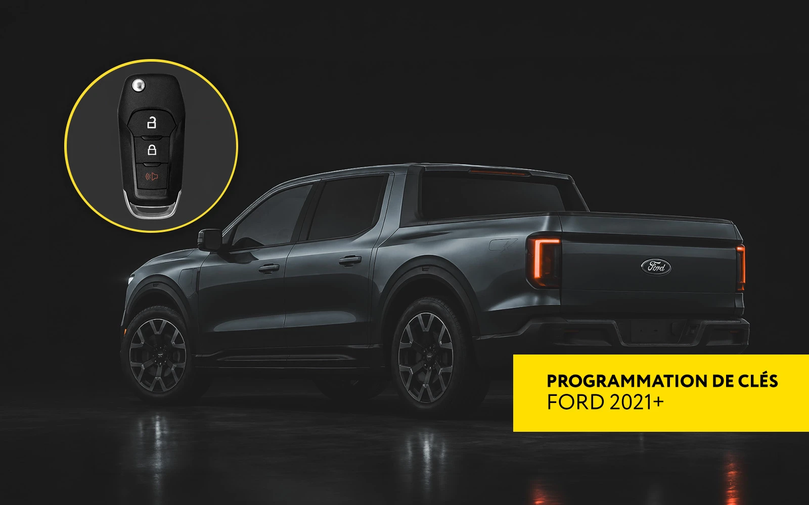 Programmation des clés pour les modèles Ford 2021+ via OBDII