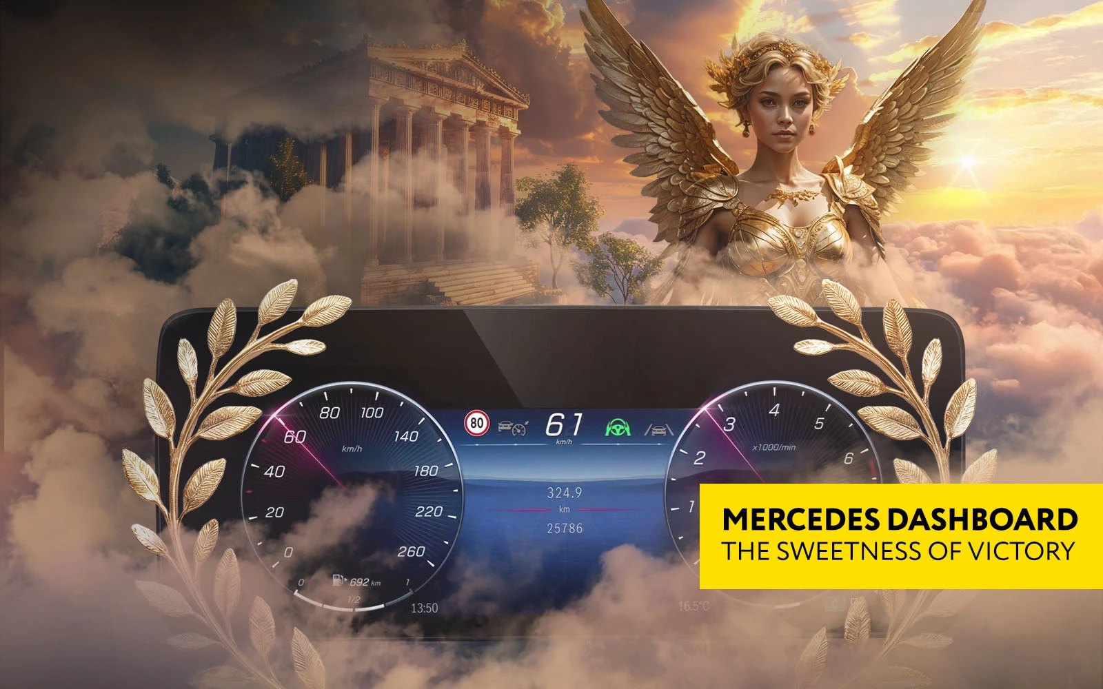 Mercedes Dashboards la douceur du succes