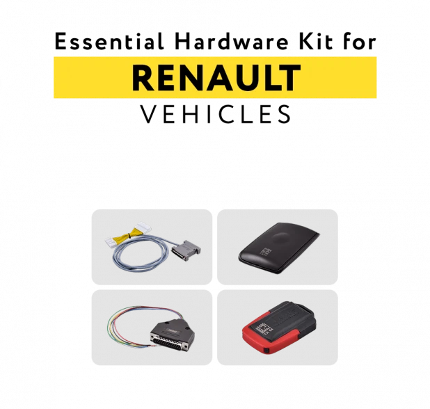 Kit Matériel Essentiel pour Véhicules Renault par ABRITES