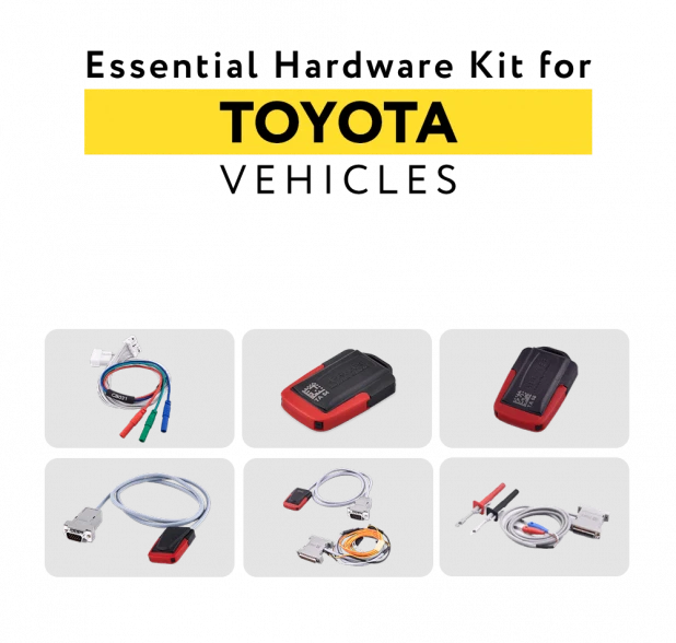 Kit Matériel Essentiel pour Véhicules Toyota, Lexus et Scion par ABRITES