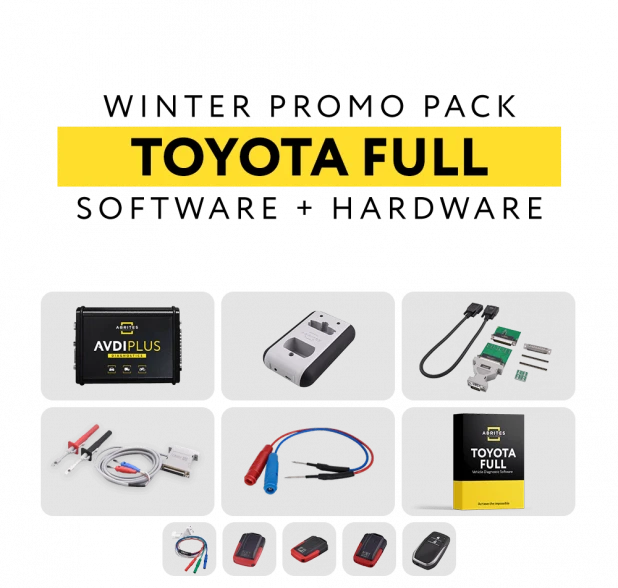 Pack Promo d’Hiver pour véhicules Toyota, Lexus, Scion par ABRITES