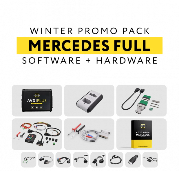 Pack Promo d’Hiver pour véhicules Mercedes-Benz par ABRITES