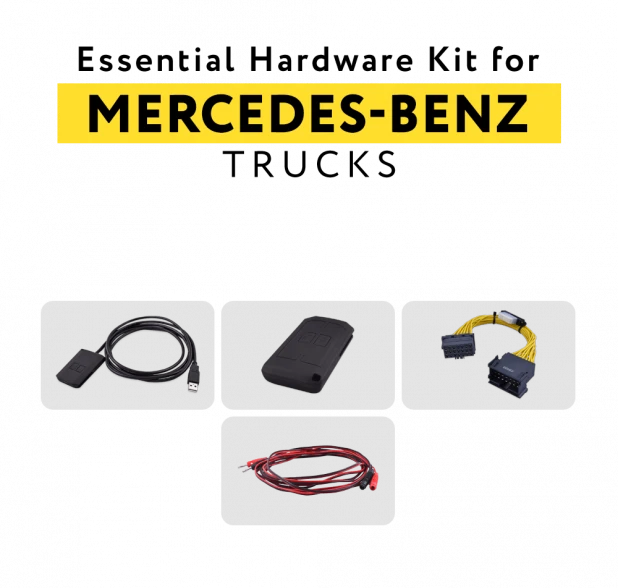 Kit matériel essentiel pour camions Mercedes-Benz par ABRITES