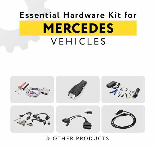 Package ABRITES matériel essentiel pour les véhicules les véhicules Mercedes-Benz