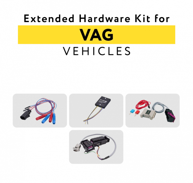 Kit matériel étendu pour véhicules VAG par Abrites
