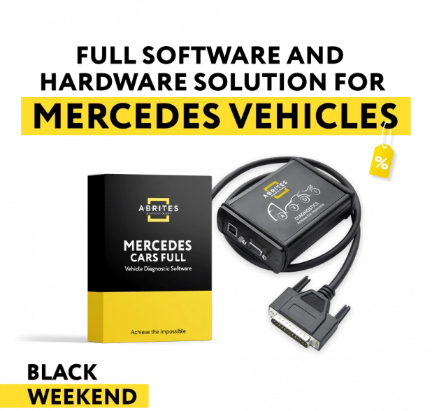 Pack AVDI et logiciel et matériel complet pour voitures Mercedes-Benz