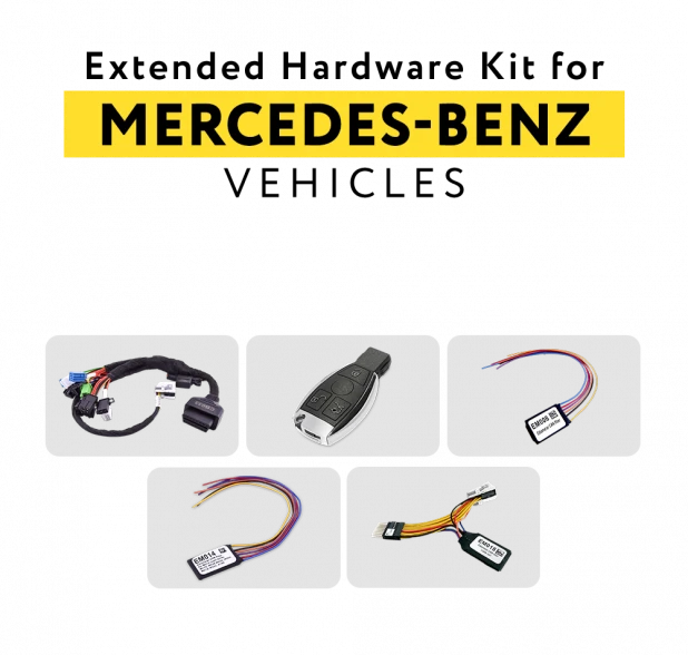 Kit matériel étendu pour voitures Mercedes-Benz par Abrites