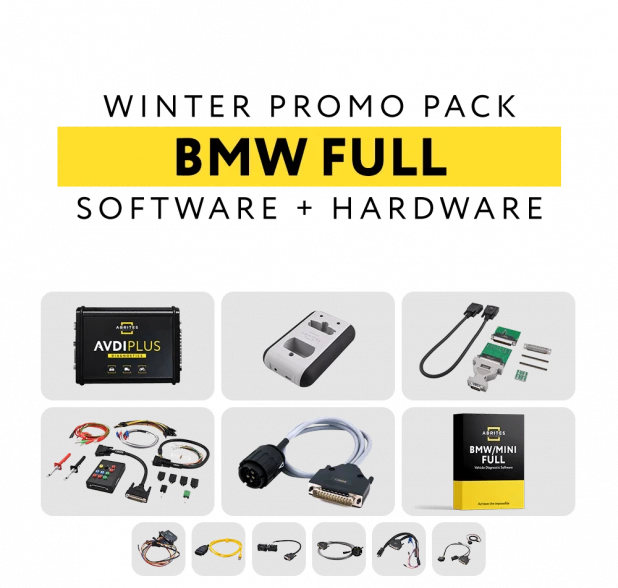 Pack Promo d’Hiver pour véhicules BMW et MINI par ABRITES